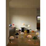 Šviesiai mėlynas LED stalinis šviestuvas „Panthella 250“ (Louis Poulsen)