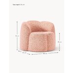 Pink Buklee Armchair (Fleur)