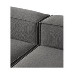 Dark Gray Large Modular Corner Sofa (Lennon)