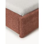 Red Upholstered Bed (Gary)160x200