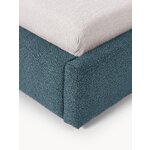 Blue Upholstered Bed 120x200