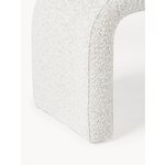 White Upholstered Bench (Penelope)