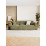Vihreä samettisohva Nolio (Cosmopolitan Design)