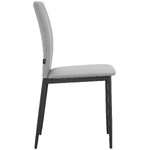 Light gray-black chair (pavia) intact