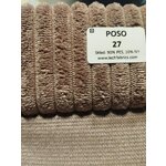 Розовый U-образный диван-кровать с полкой (bari u) комфорт