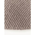 Dark Beige Round Wool Rug (Eleni)D=120