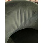 Roheline Samet Polsterdatud Tool (Luisa)