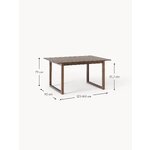 Extendable Dining Table (Calla) 90x120-160