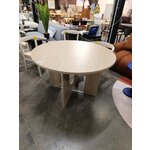 Helepruun Ümmargune Söögilaud (Apollo) d=120