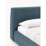 Blue Upholstered Bed 120x200