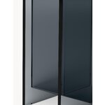 Grey Round Glass Dining Table (Anouk)D=120