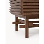 Dark Brown Tall Cabinet (Pierce)