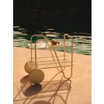 Beige Serving trolley