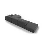 Угловой диван (джоди) микадон ограниченный выпуск серый, бархат, лучше