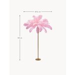 Design floor lamp feather palm (kare design) intact