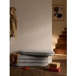 Grey Upholstered Bench Alto
