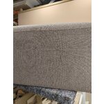 Dark beige large corner sofa (melva) with cosmetic flaws