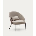 Gray design armchair eamy (kave home) intact