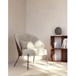 Gray design armchair eamy (kave home) intact