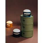 Green design nightstand componibili (cartel) intact