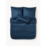 Navy Blue Cotton Duvet Cover (Premium) 135x200