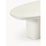 White oval dining table (anaya)