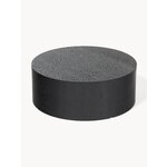 Black round coffee table (dan) whole