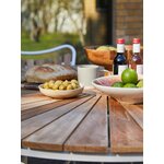 Solid Wood Round Garden Dining Table Ellen (Cinas)D=110