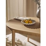 Light brown extendable dining table (Calary) 180/230x92