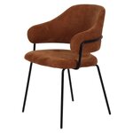 Terakotas ēdamistabas krēsls Ezra