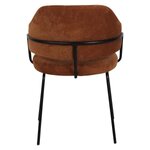 Terakotas ēdamistabas krēsls Ezra