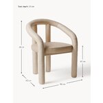 Helebeez Velvet kėdė (Calan)