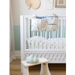 White solid wood baby bed harlequin (cam cam copenhagen) intact