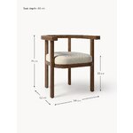 Brown-Beige Garden Chair (Matheus)