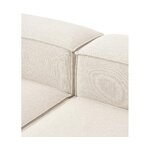 White Modular Corner Sofa (Lennon)