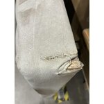 Кровать континентальная светло-бежевая (Livia) 180x200