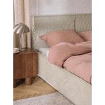 Light Beige Upholstered Bed (Dream) 140x200