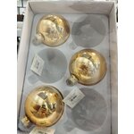 Kultainen joulukoristeet 6 kpl kukkia keskeneräinen