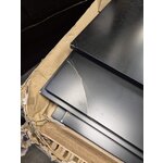 Melns pie sienas stiprināms veļas grozs Mia (ReCollector)