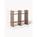 Dark brown shelf (Rami)
