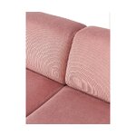 Large Pink Modular Corner Sofa (Melva)