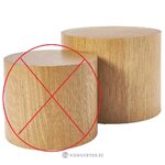 Brown Coffee Table Set of 2 (Dan)