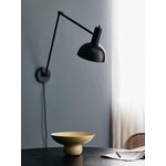 Black Wall lamp Freya (Nordal)