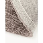 Dark Beige Round Wool Rug (Eleni)D=120
