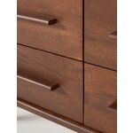 Brown Solid Wood Chest of Drawers (Paul)