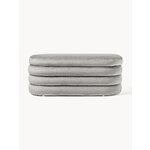Grey Upholstered Bench Alto