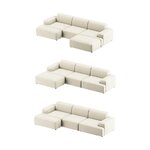 White Modular Sofa (Melva)