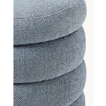 Grey Blue Upholstered Bench (Alto)