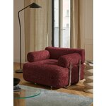 Wine Red Armchair (Stella)