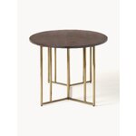 Brown Solid Wood Oval Dining Table (Luca) 180x100